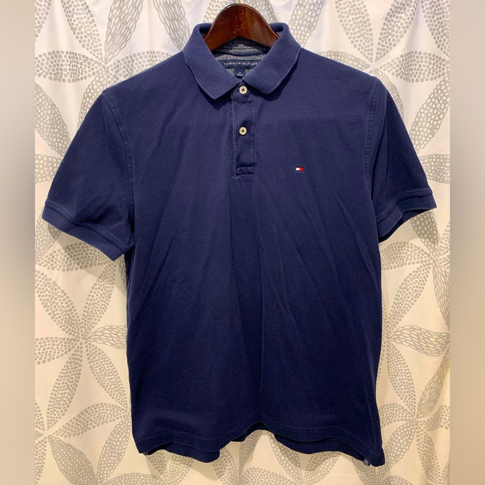 ❤️✨ TOMMY HILFIGER - Men's Short Sleeve POLO - Like New Size: MEDIUM ❤️✨